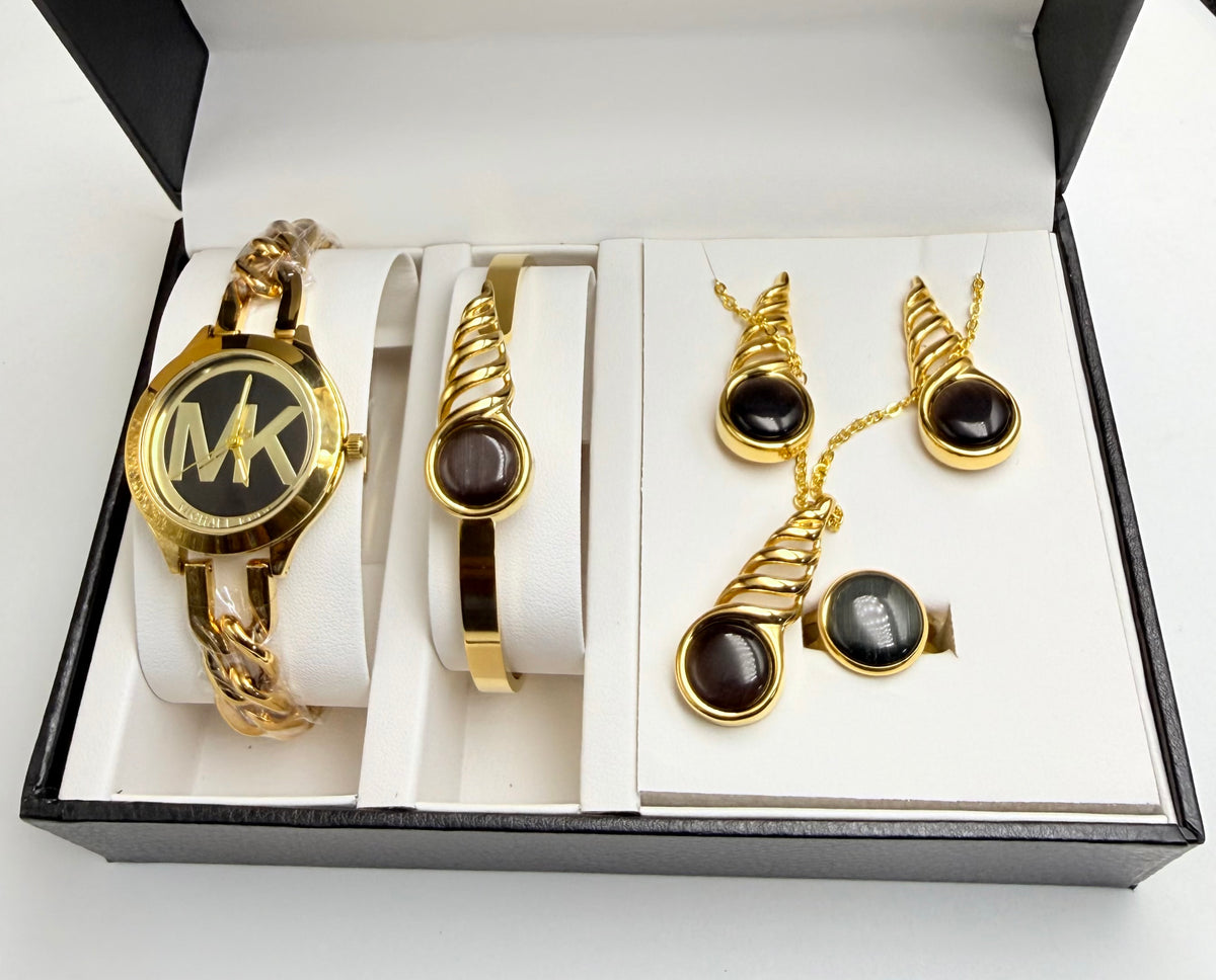 Complet bijoux pour famme plaqué